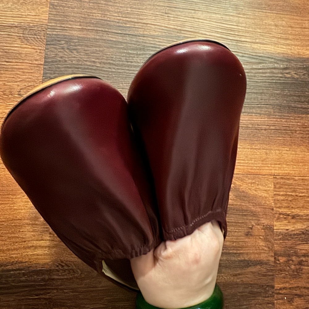 Celine authenticated SOFT BALLERINA LEATHER HEELS - Picture 3 of 6